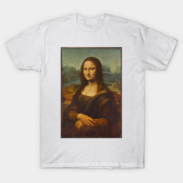 Mona Lisa T-Shirt by CrazyPencilComics